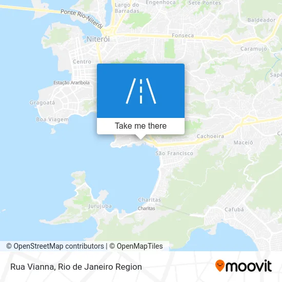 Rua Vianna map