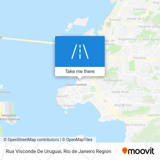 Rua Visconde De Uruguai map