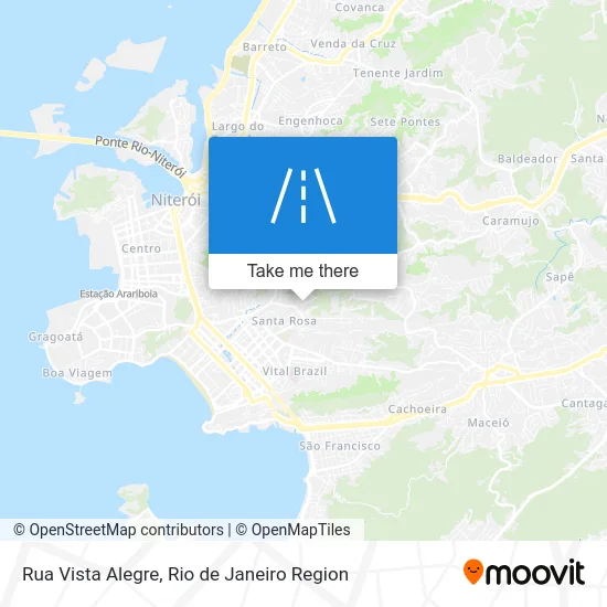 Rua Vista Alegre map