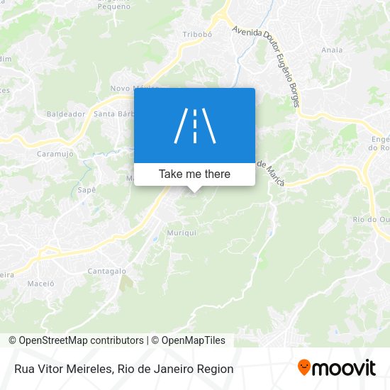 Rua Vitor Meireles map