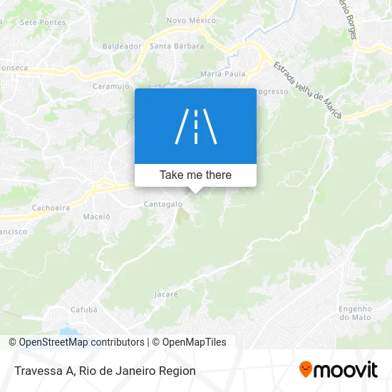 Travessa A map