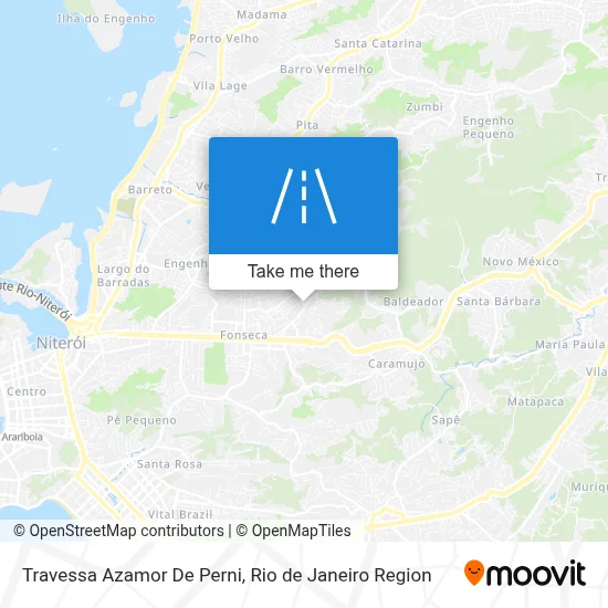 Travessa Azamor De Perni map