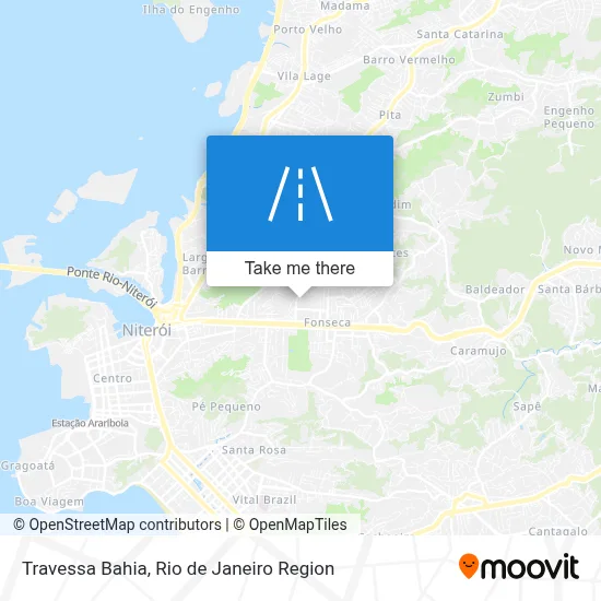 Travessa Bahia map