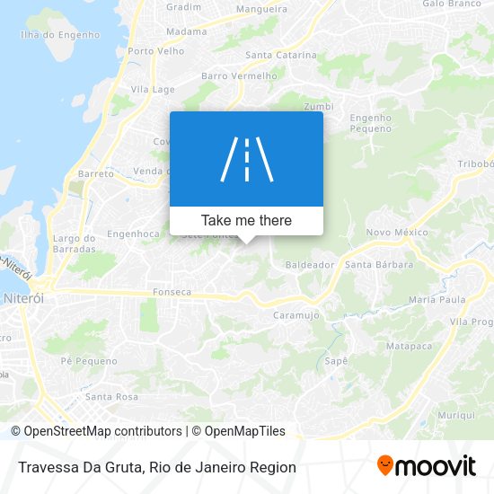 Travessa Da Gruta map