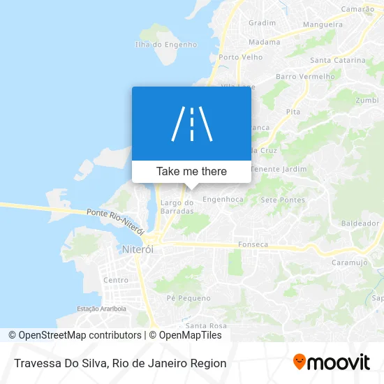 Travessa Do Silva map