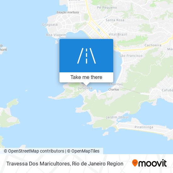 Mapa Travessa Dos Maricultores