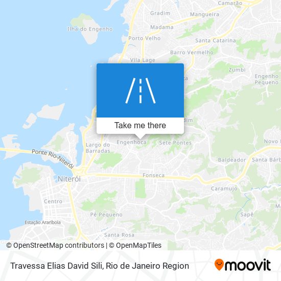 Travessa Elias David Sili map