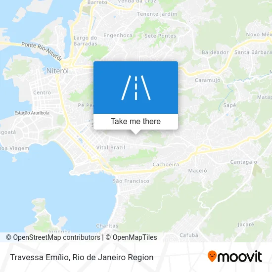 Travessa Emílio map