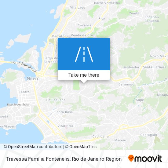 Mapa Travessa Família Fontenelis