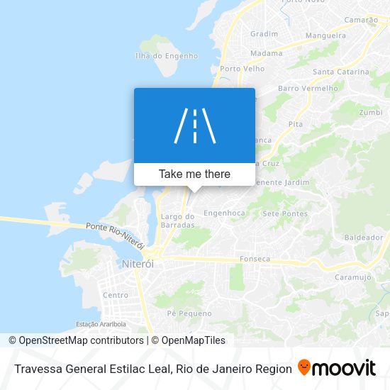 Travessa General Estilac Leal map