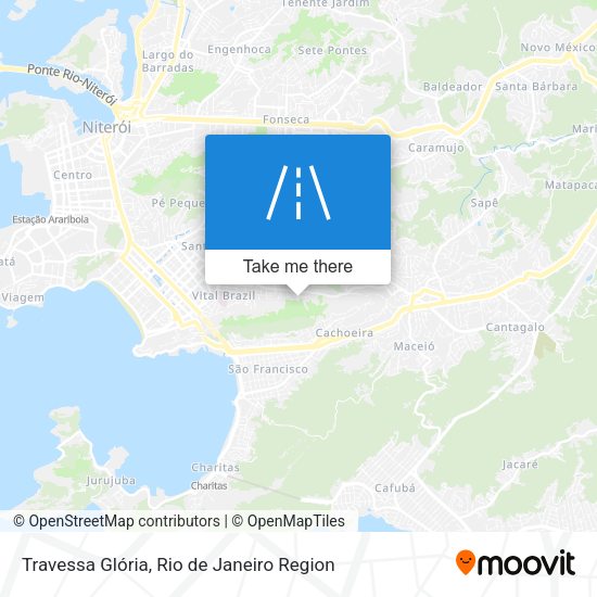Travessa Glória map