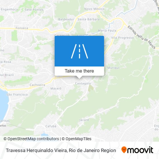 Mapa Travessa Herquinaldo Vieira