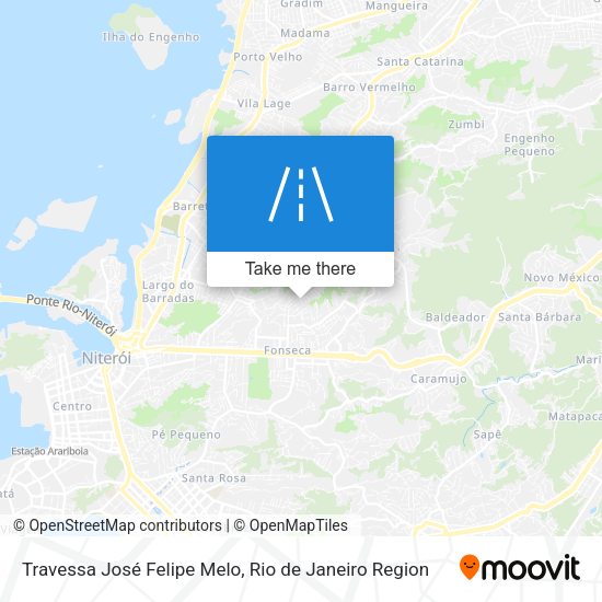 Travessa José Felipe Melo map