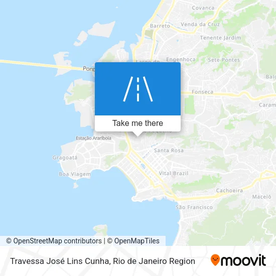 Travessa José Lins Cunha map