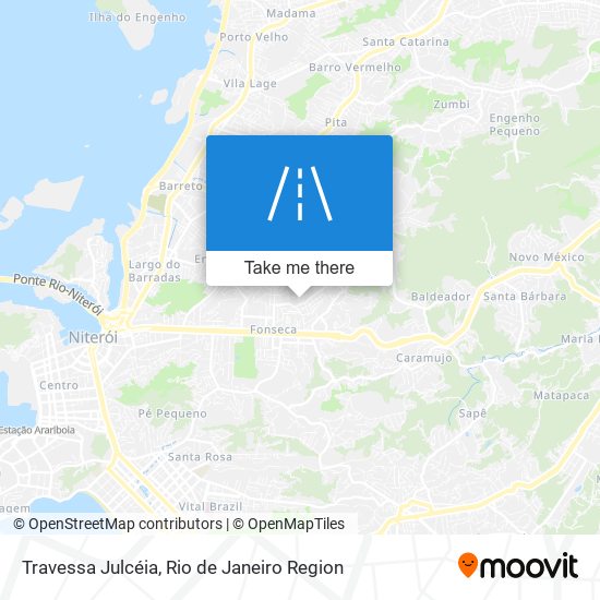 Mapa Travessa Julcéia