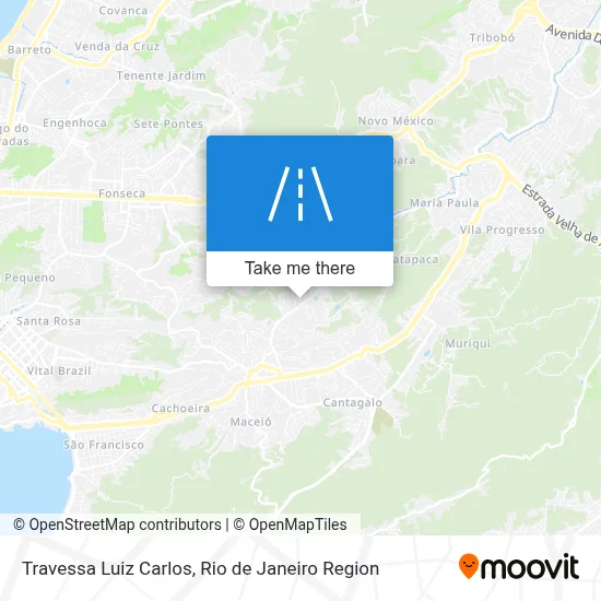 Travessa Luiz Carlos map