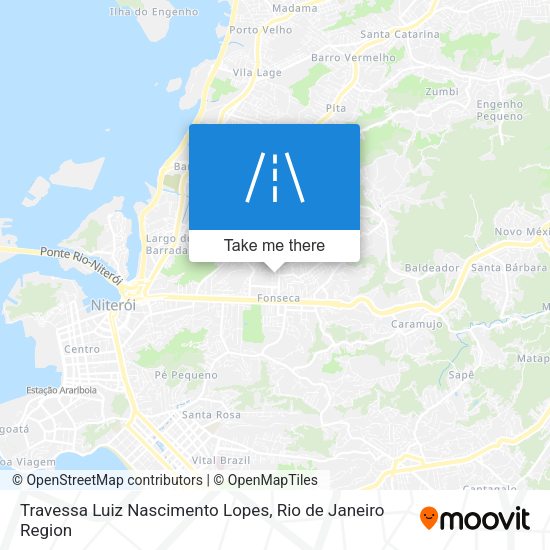 Travessa Luiz Nascimento Lopes map