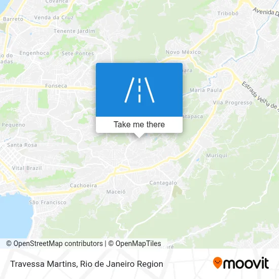 Travessa Martins map