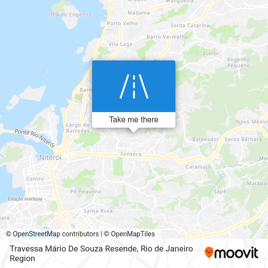 Travessa Mário De Souza Resende map