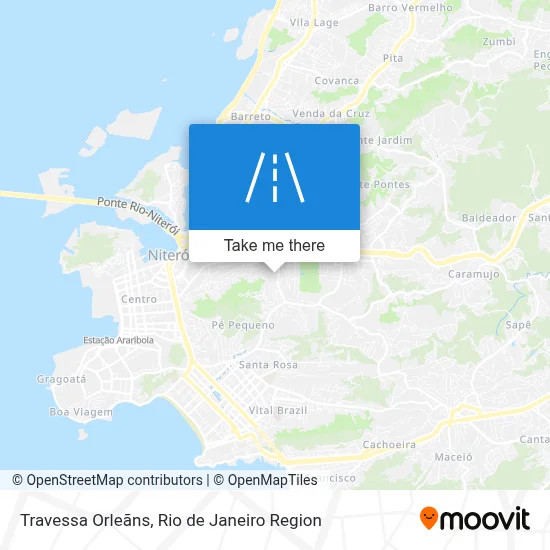 Travessa Orleãns map
