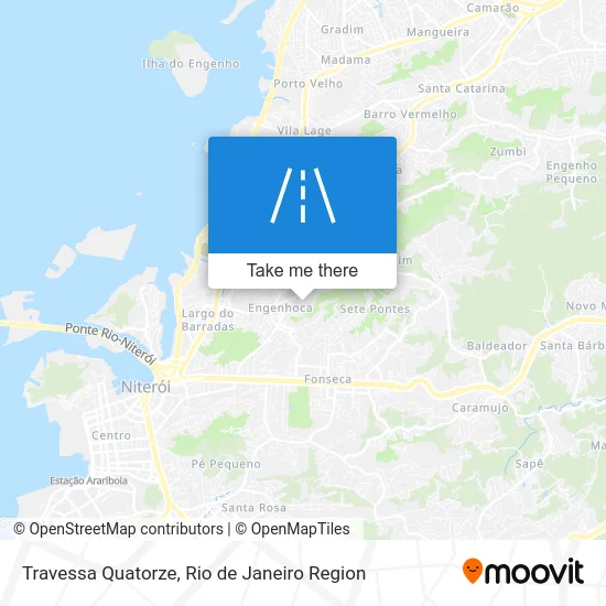 Travessa Quatorze map