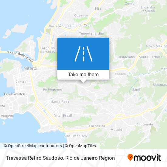 Mapa Travessa Retiro Saudoso