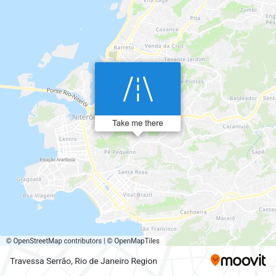 Travessa Serrão map