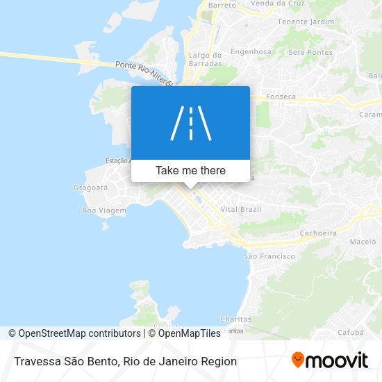 Travessa São Bento map