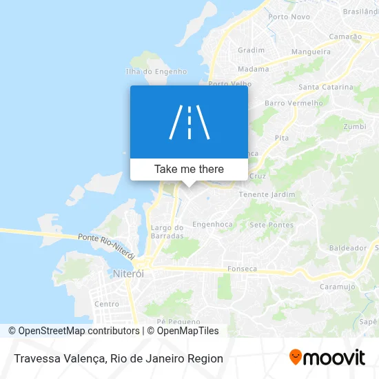 Travessa Valença map