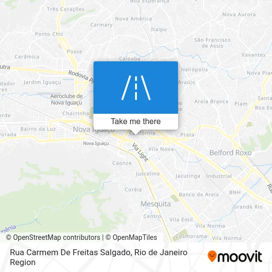 Rua Carmem De Freitas Salgado map
