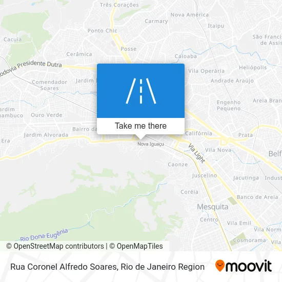 Rua Coronel Alfredo Soares map
