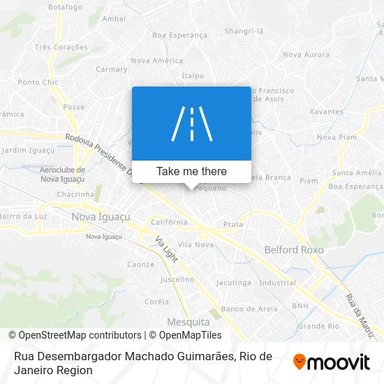 Rua Desembargador Machado Guimarães map