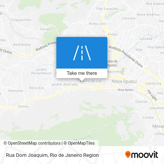 Rua Dom Joaquim map
