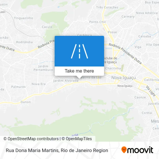Rua Dona Maria Martins map