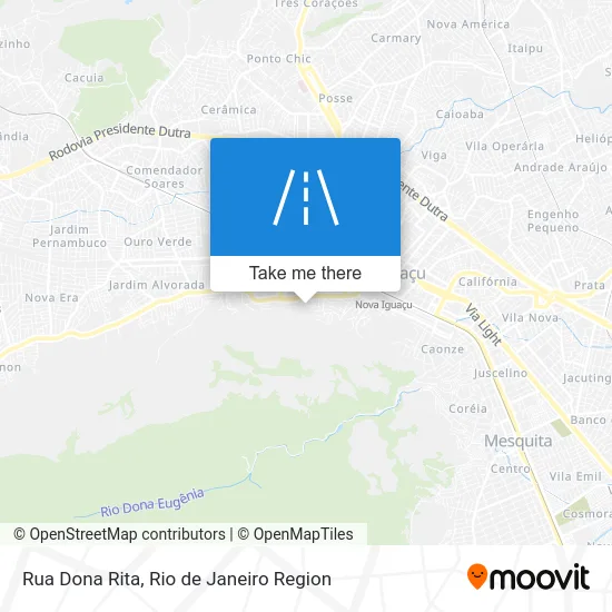 Rua Dona Rita map