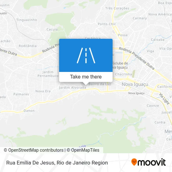 Rua Emília De Jesus map