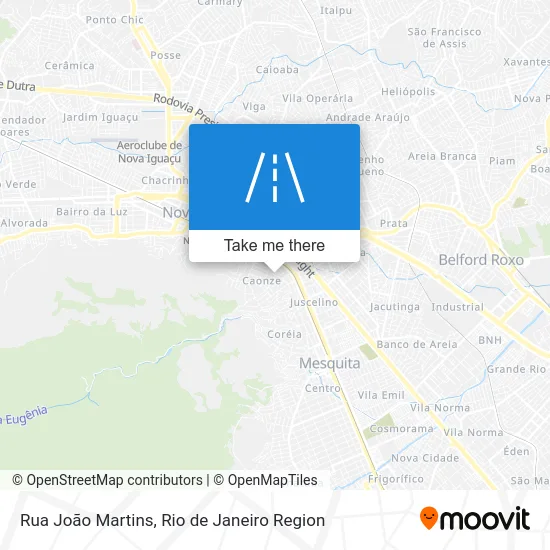 Rua João Martins map