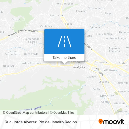 Rua Jorge Álvarez map