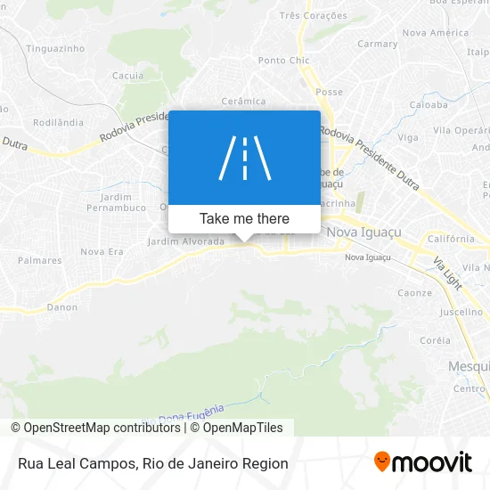 Rua Leal Campos map