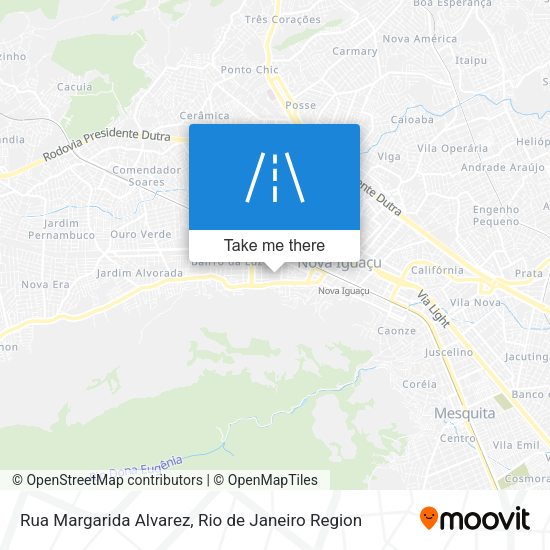 Rua Margarida Alvarez map