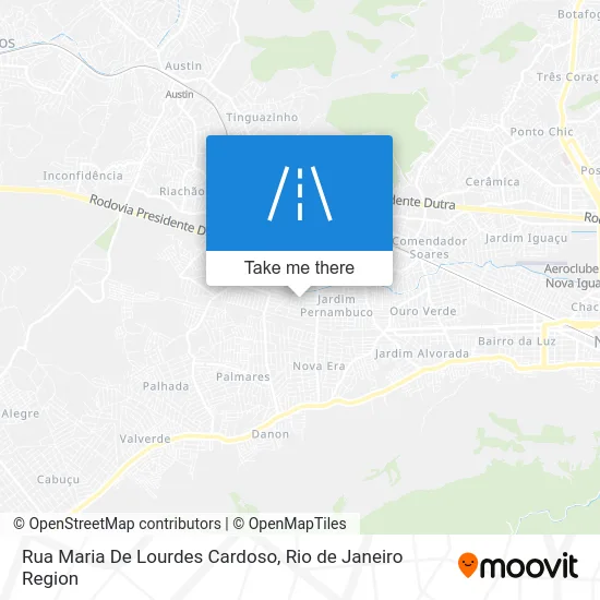 Rua Maria De Lourdes Cardoso map