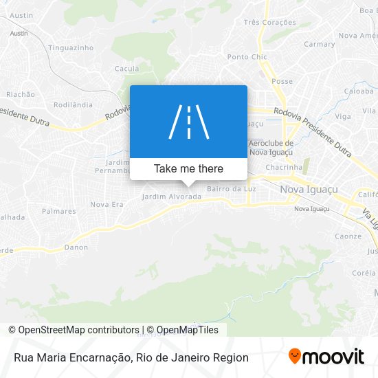 Rua Maria Encarnação map