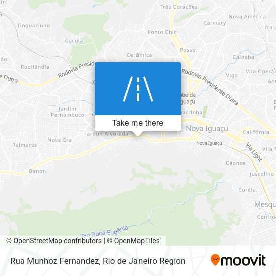 Rua Munhoz Fernandez map