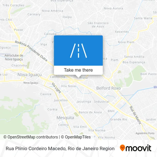 Rua Plínio Cordeiro Macedo map