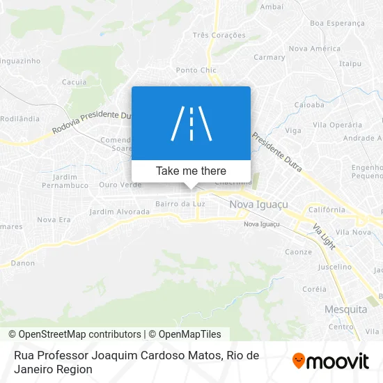 Rua Professor Joaquim Cardoso Matos map