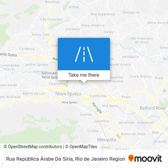 Rua República Árabe Da Síria map