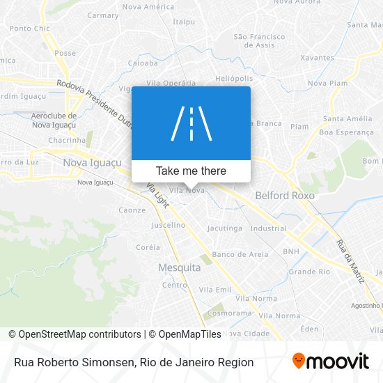 Rua Roberto Simonsen map