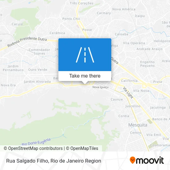 Rua Salgado Filho map