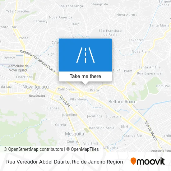Rua Vereador Abdel Duarte map