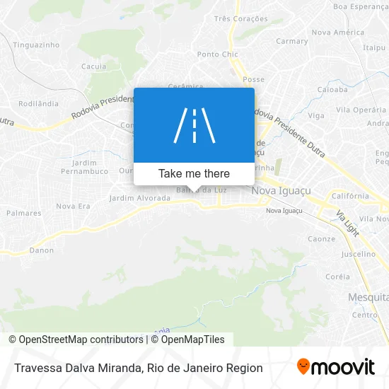 Travessa Dalva Miranda map
